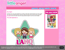 Tablet Screenshot of littleangel.com.au