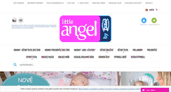 Desktop Screenshot of littleangel.cz